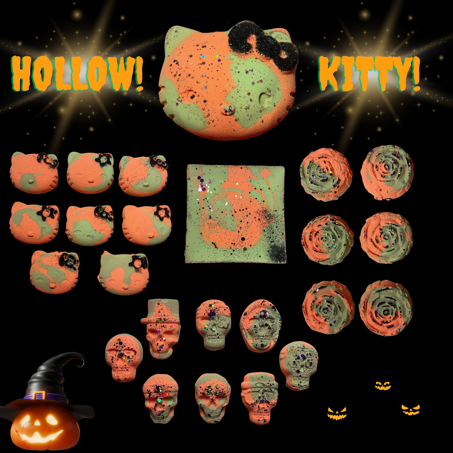 Mystic Pumpkin Kitty Set